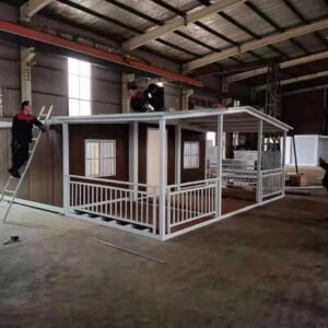 Factory Direct Luxury Modular Home 20FT 30FT 40FT Expandable Prefab House with Bathroom Kitchen