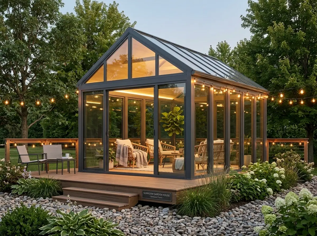Quick Build Foldable Shipping Mobile Home Cabin Modern Prefab Expandable House 1 sunroom house
