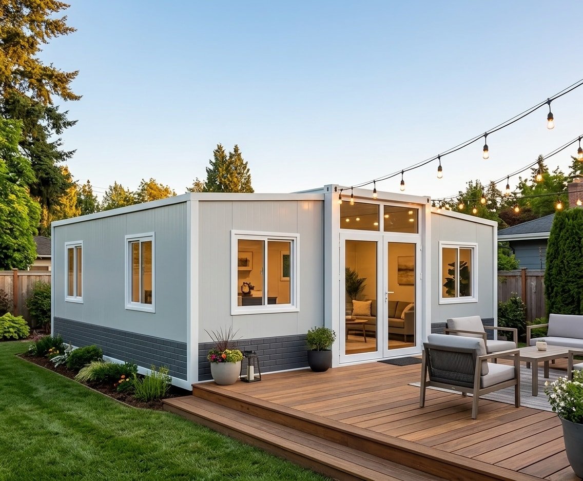 Two Story Prefab Expandable Container Modern Modular Office Cabin Industrial Plant Storage Luxury Villa Bedroom Living House 2 Detachable Container House