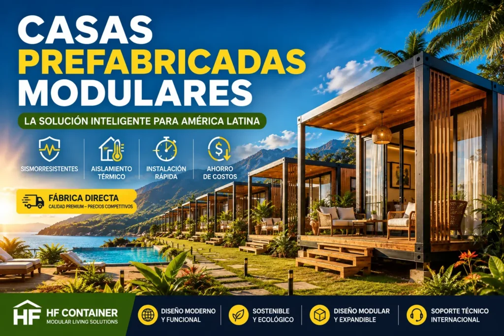 Home 26 casas prefabricadas modulares en America Latina