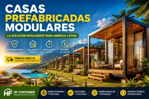 casas prefabricadas modulares en America Latina