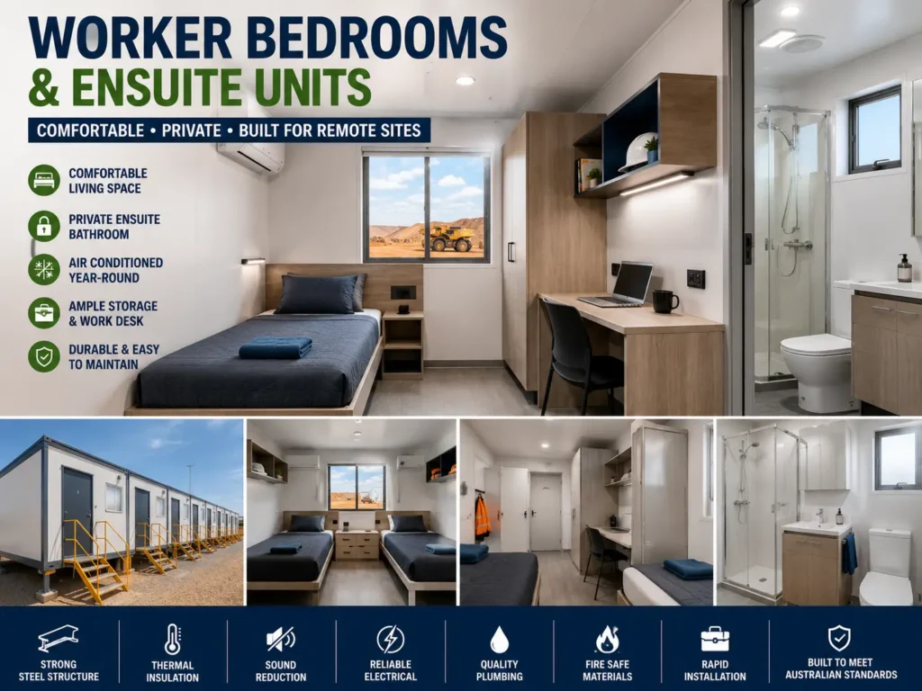 Modular Mining Accommodation Australia: Complete Workforce Camp Solutions for Remote Sites 1 mining accomodation