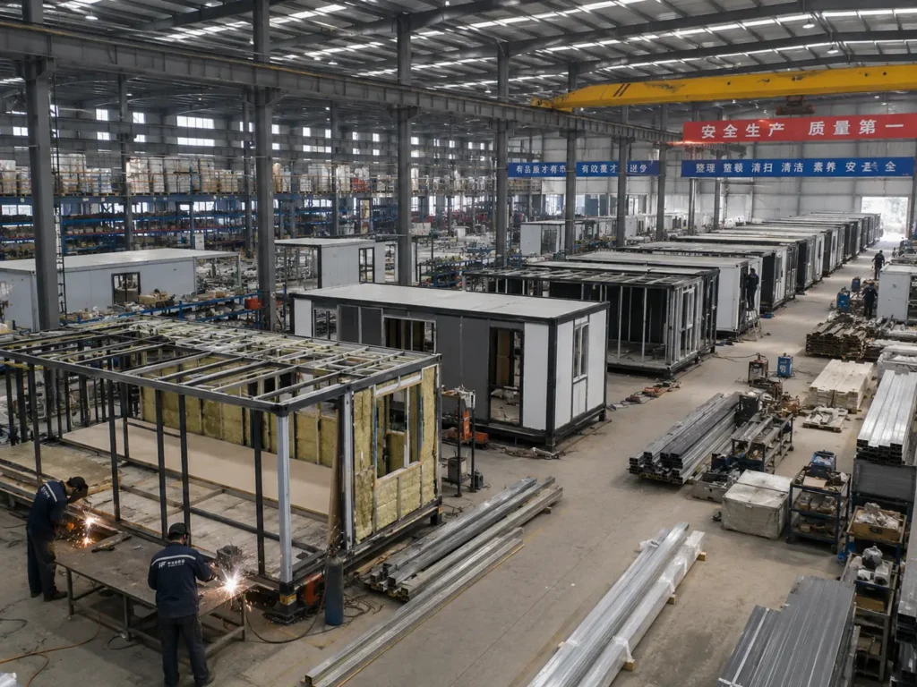 prefab house factory
