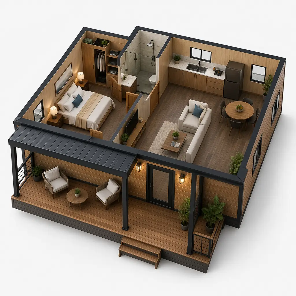 prefab house