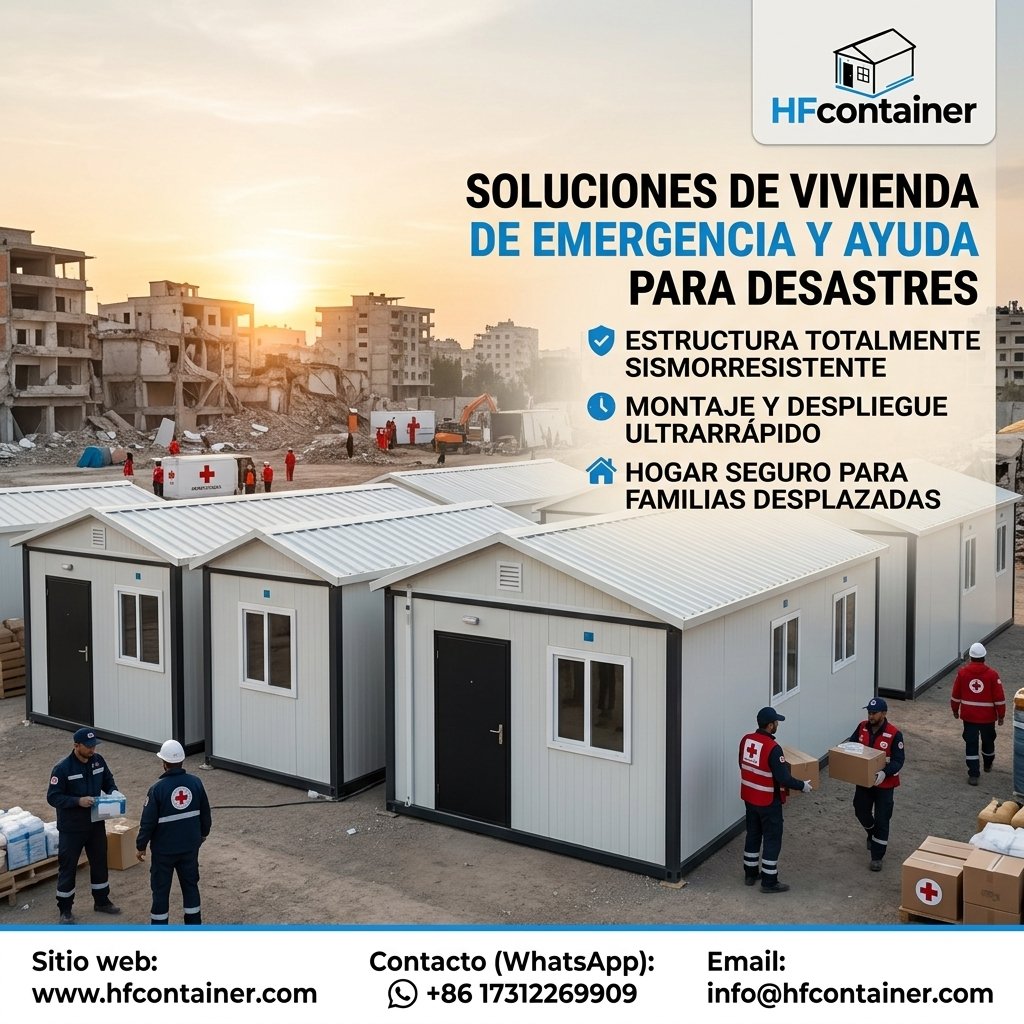 Viviendas de emergencia resistentes a desastres