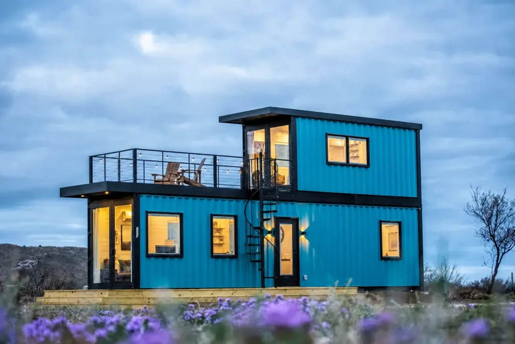 two floor detachble house