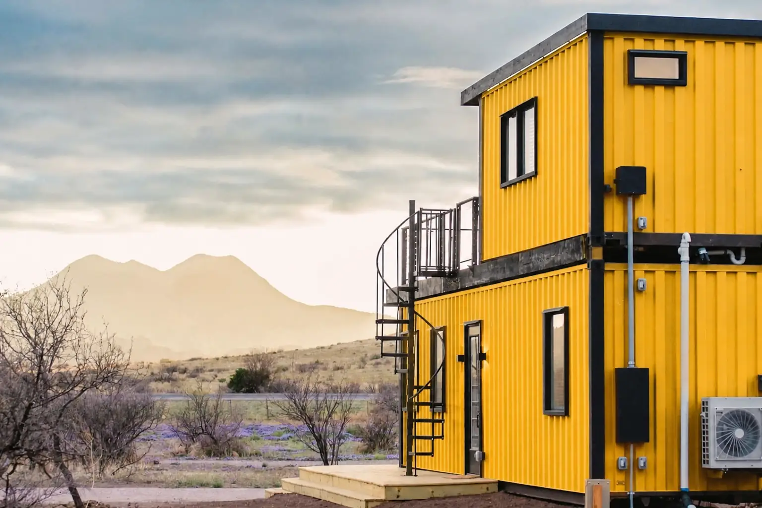 two floor container house